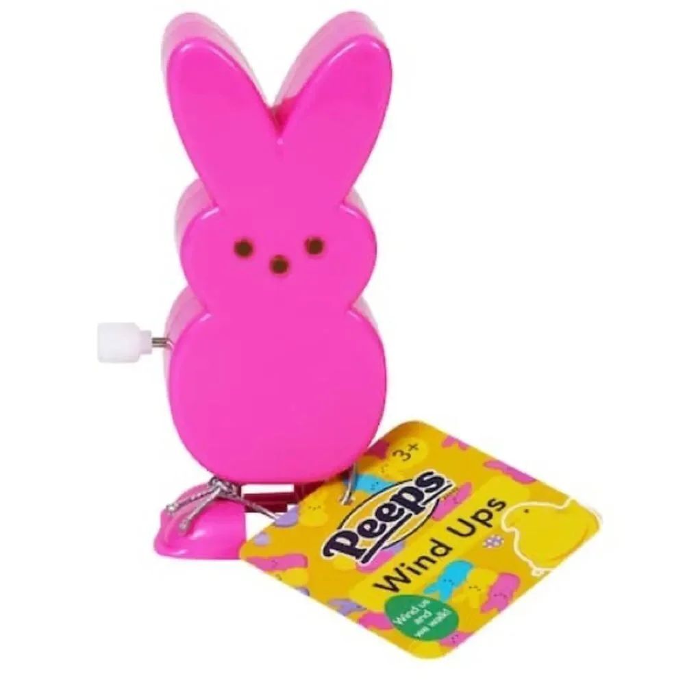 New Peeps Pink Bunny Wind-Up Toy